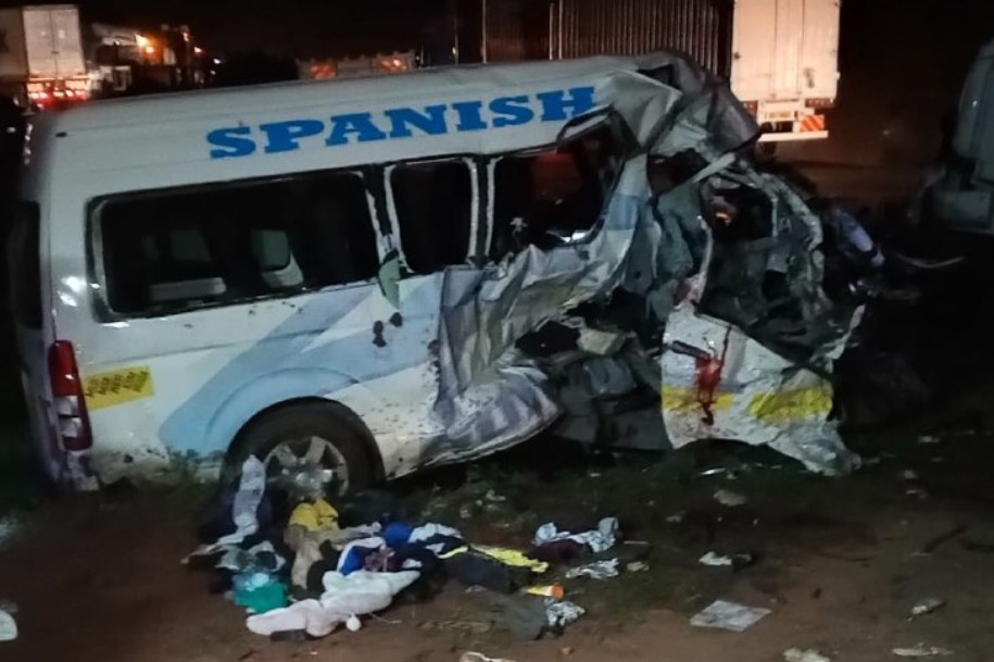10 People Die In A Multiple Car Crash Along Nairobi-Mombasa Highway